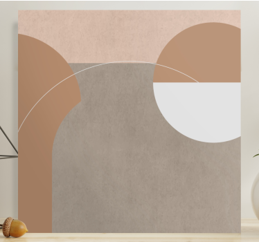 Tablou modern forme geometrice abstracte - TenStickers
