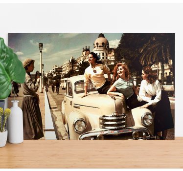 Tablou vintage farmecul mașinilor clasice - TenStickers