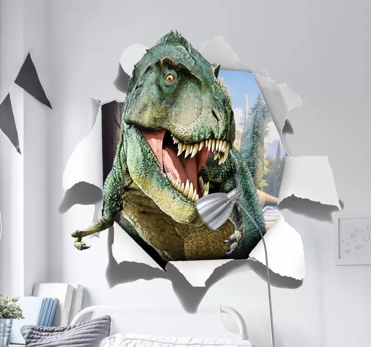 3d autocolant t-rex - TenStickers