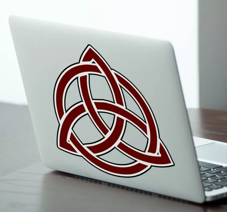 Autocolant geometric design de nod celtic - TenStickers