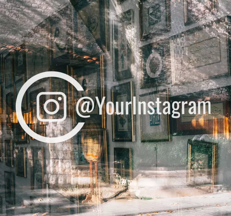 Stickere personalizate instagram - TenStickers