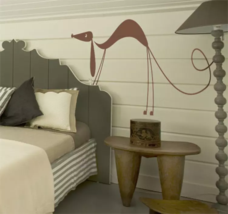 Autocolant de perete atenție câinilor - TenStickers