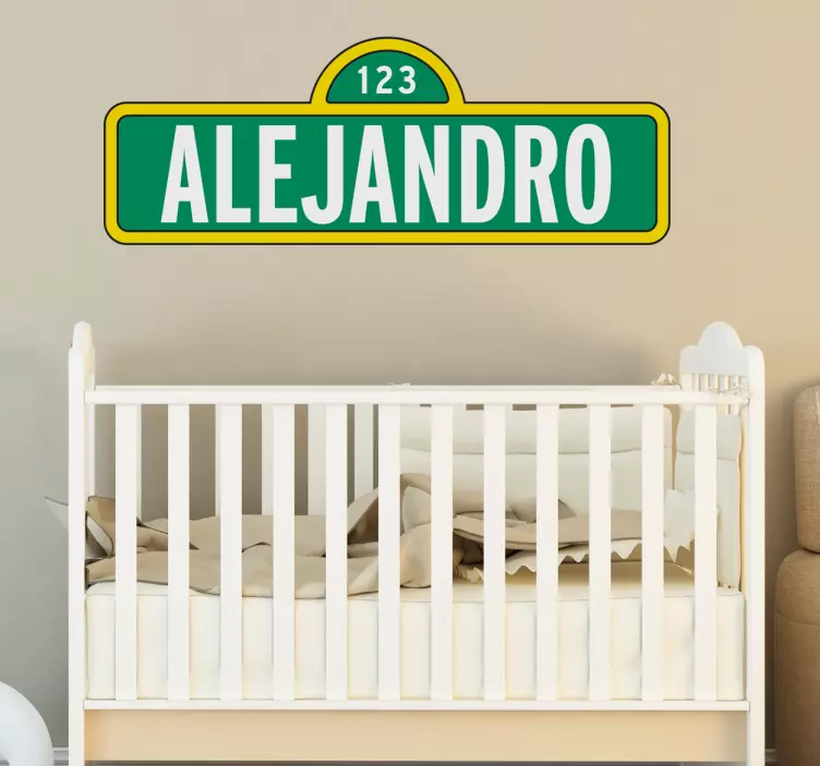 Autocolant personalizat de susan street - TenStickers