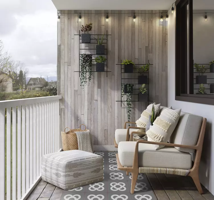 Imitatie autocolant de mobilier din lemn - TenStickers