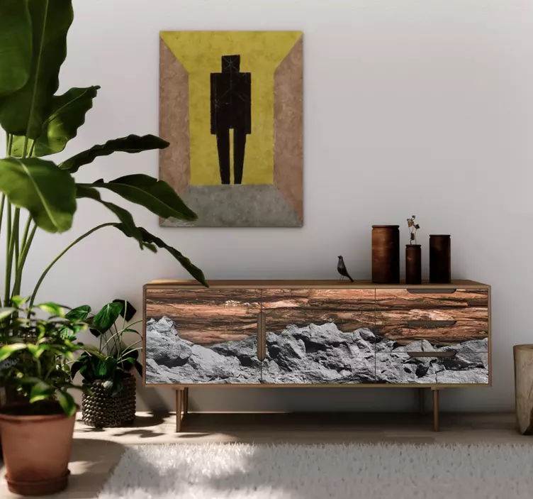 Etichete animale lemne de foc și piatră - TenStickers