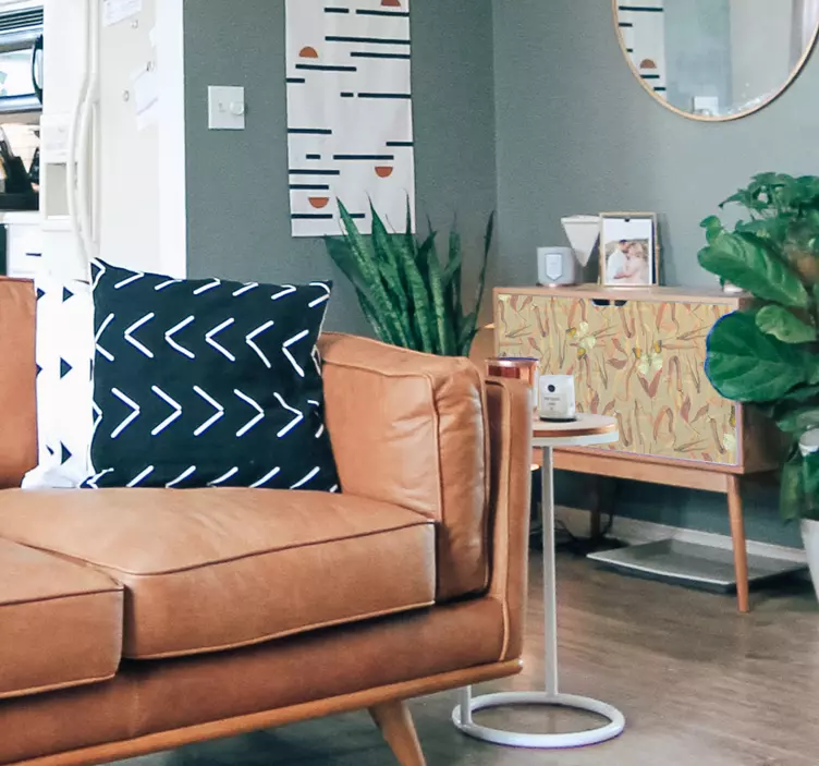 Etichete animale model flori de toamnă - TenStickers