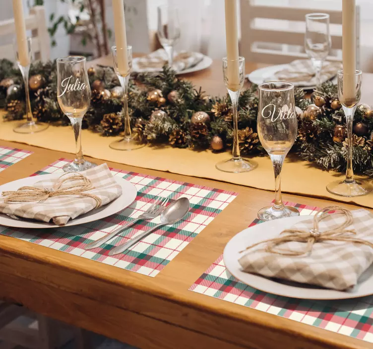 Personalizabile decorative pahare autocolante - TenStickers