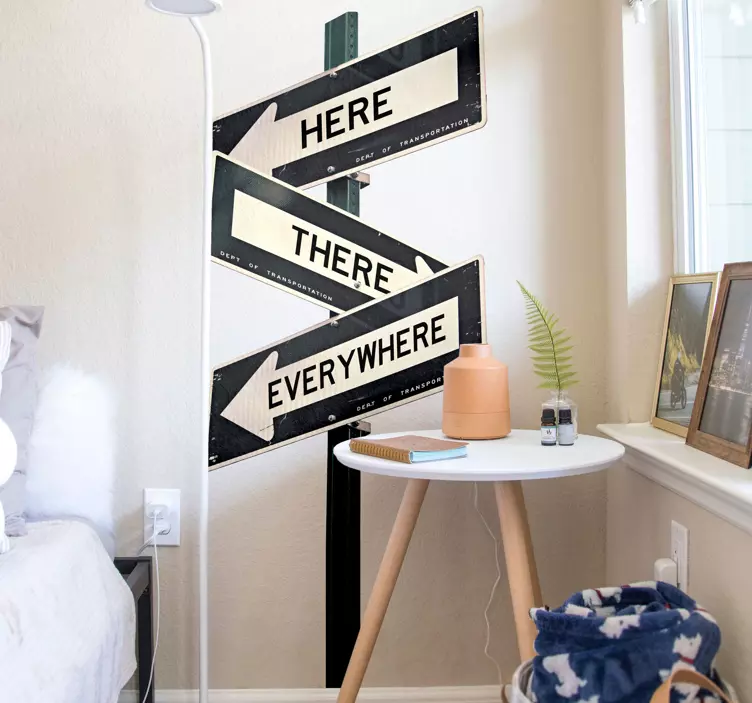 Semne stradale autocolante pentru semne rutiere - TenStickers