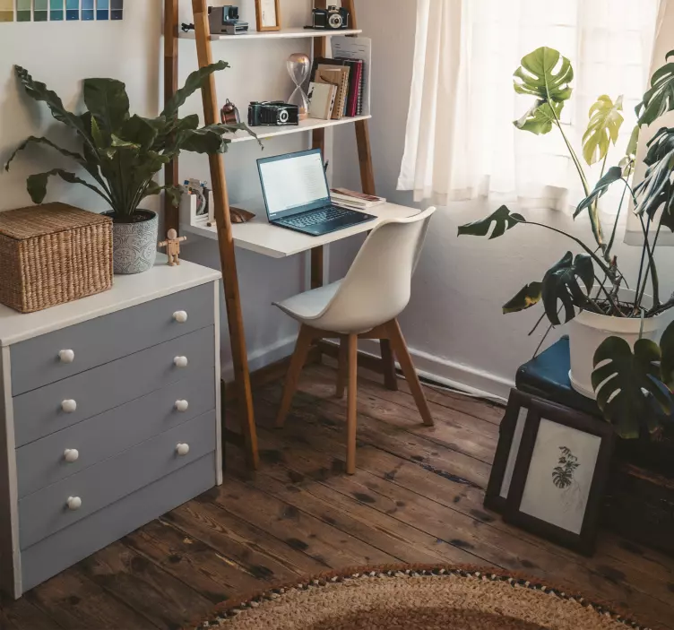 Autocolante mobila culoare gri - TenStickers