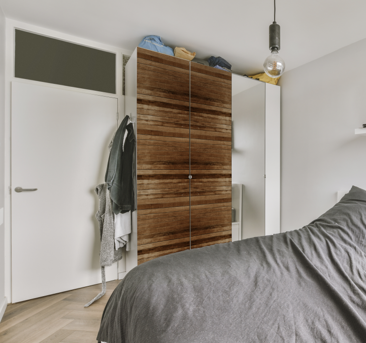 Autocolante mobila lăzi de lemn - TenStickers