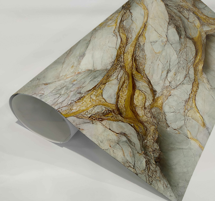 Autocolante mobila marmură Normandia - TenStickers