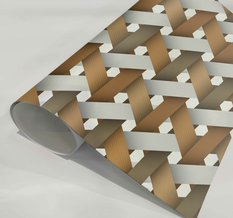 Autocolante mobila lemn alb scandinav - TenStickers