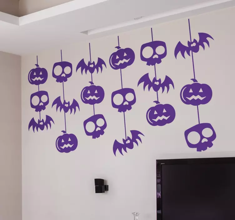 Pandantive autocolant de halloween - TenStickers