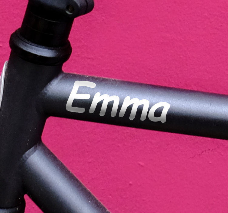 Autocolante biciclete stil scris de mână - TenStickers