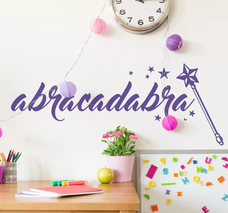 Abracadabra magic sticker - TenStickers