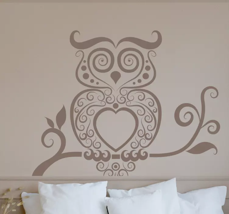 Abstract decal geam de sticlă - TenStickers