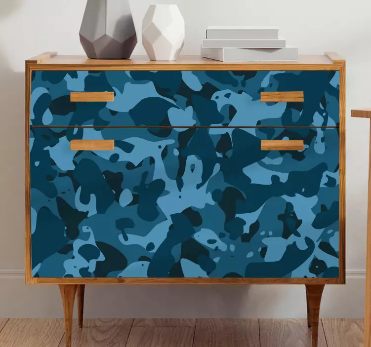 Etichete animale accent cu model camo - TenStickers