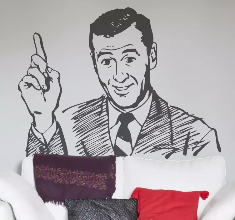 Etichete animale figură arătătoare capricioasă - TenStickers