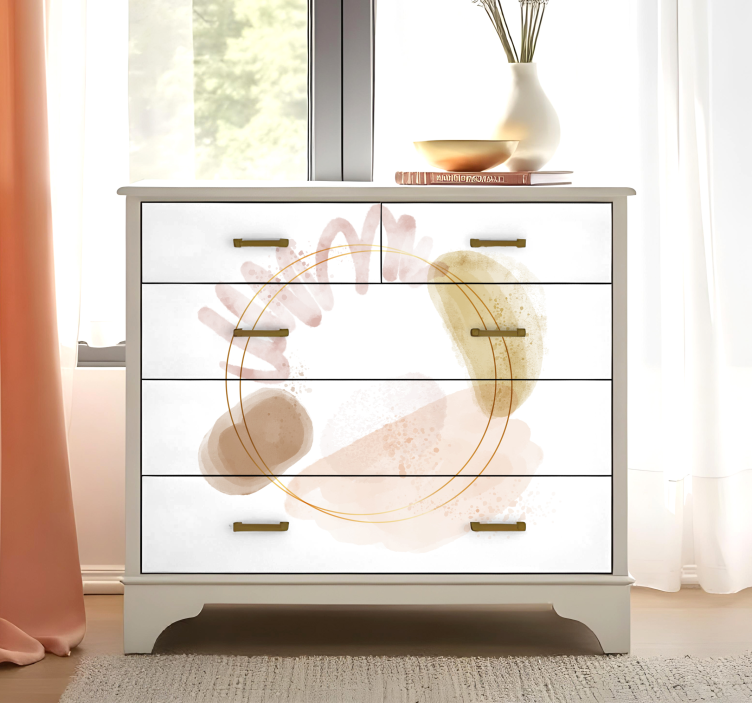 Etichete animale forme abstracte elegante - TenStickers