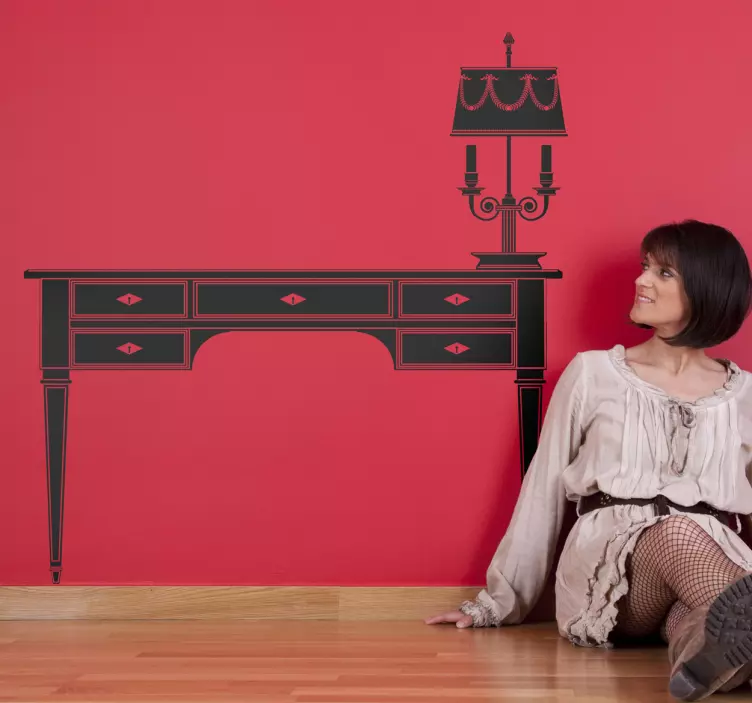 Etichete animale lampă de birou elegantă - TenStickers