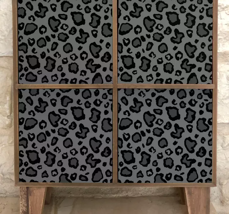 Etichete animale model de imprimeu leopard - TenStickers