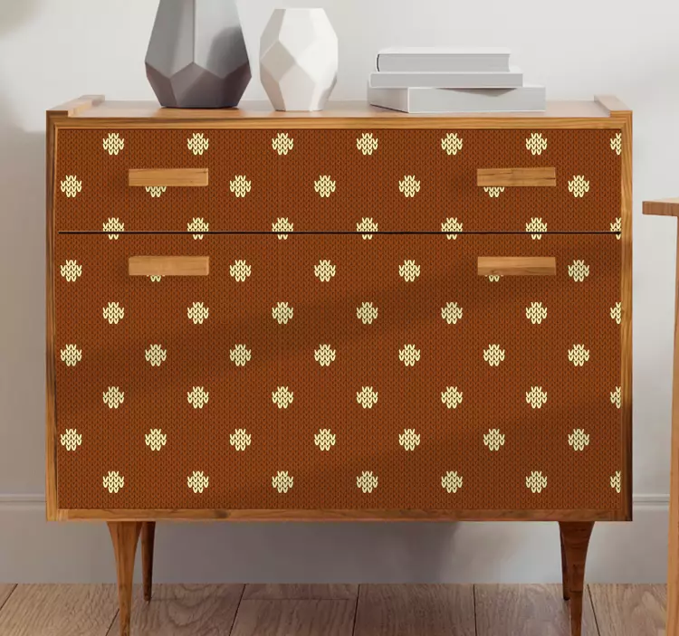 Etichete animale motiv cu buline - TenStickers