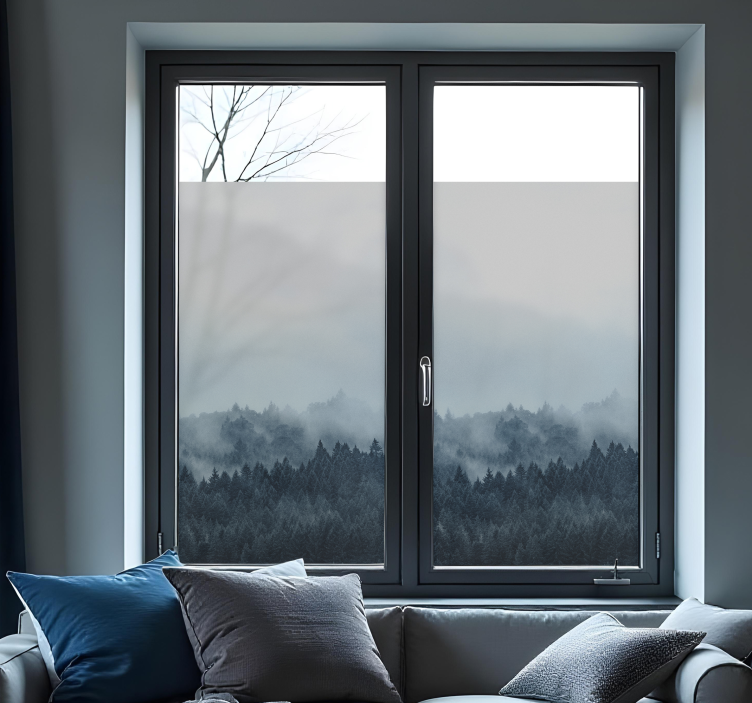 Etichete animale pădure ceață - TenStickers