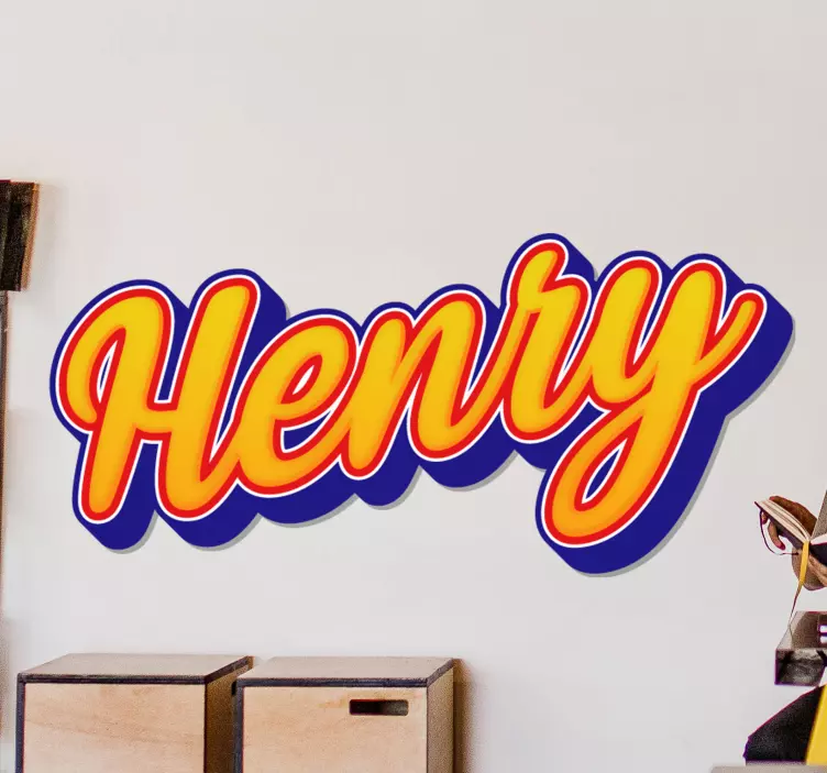 Etichete animale grafică personalizată cu nume - TenStickers