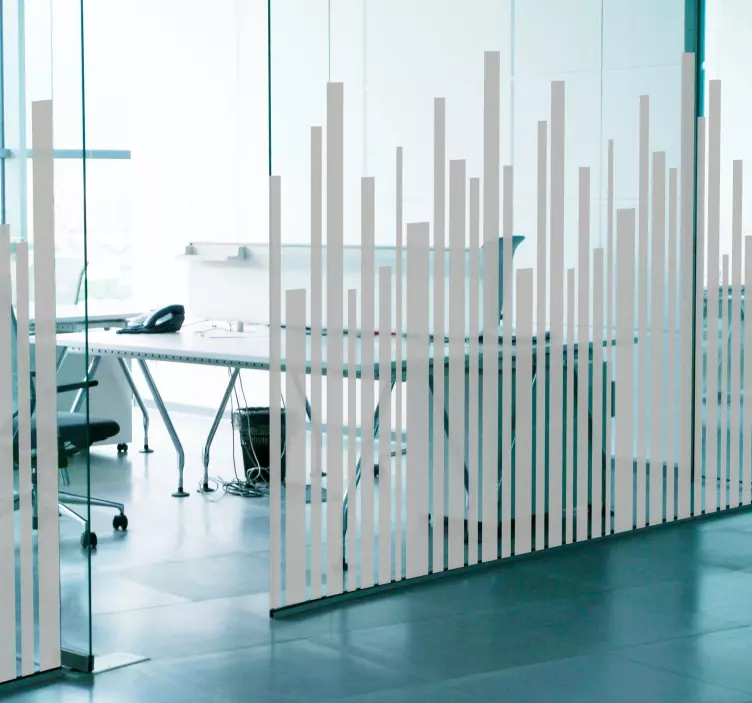 Alte autocolante de perete linii verticale neregulateLinii vertic - TenStickers