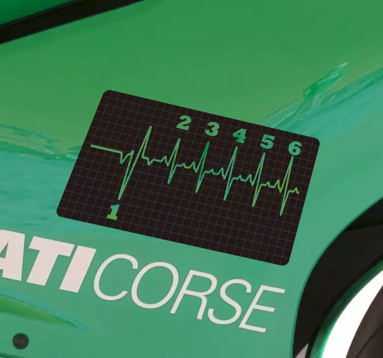 Angrenaj vinil motociclete - TenStickers