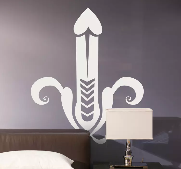 Autocolant abstract pentru penis - TenStickers