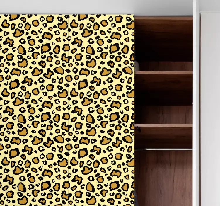 Etichete animale imprimeu piele de leopard - TenStickers