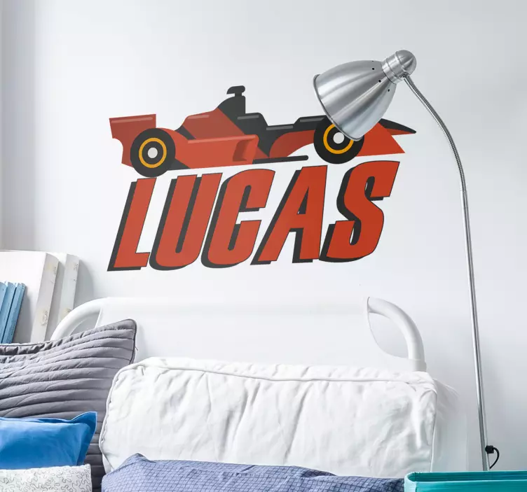 Autocolant autocolant f1 personalizat - TenStickers