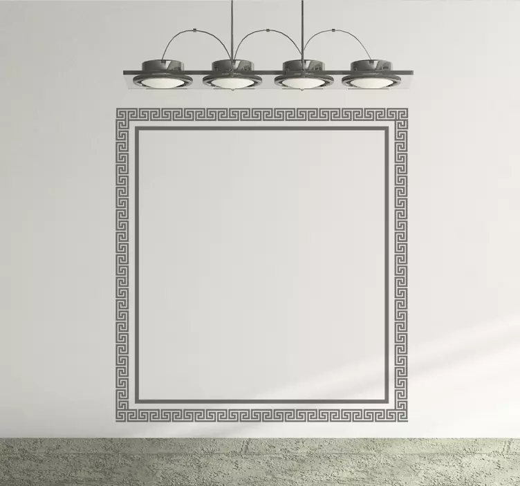 Autocolant cadru grecesc - TenStickers