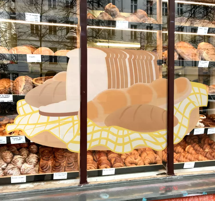 Autocolant coș de pâine - TenStickers