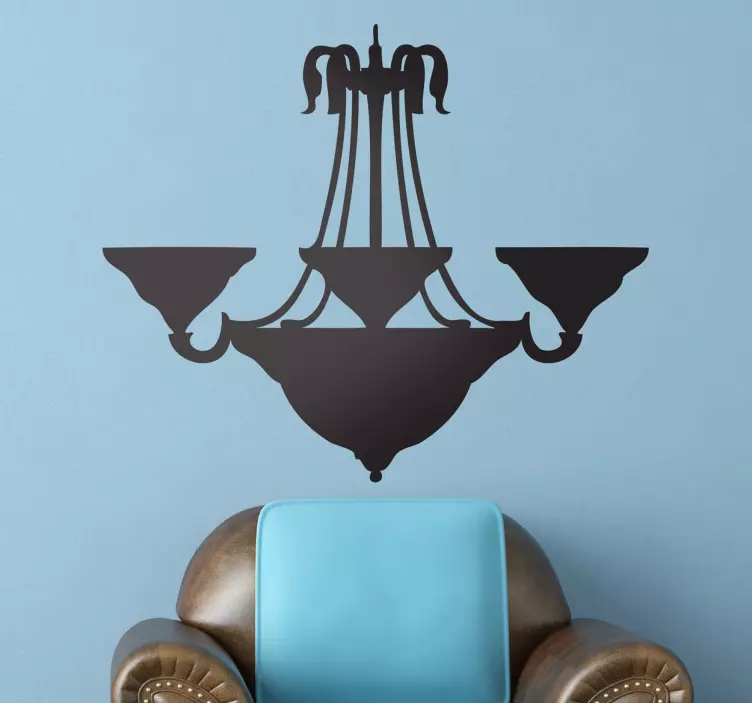 Autocolant cu lampă suspendată - TenStickers