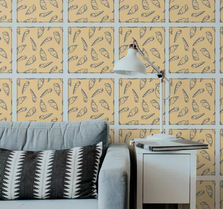 Autocolant cu natură design model scoici - TenStickers