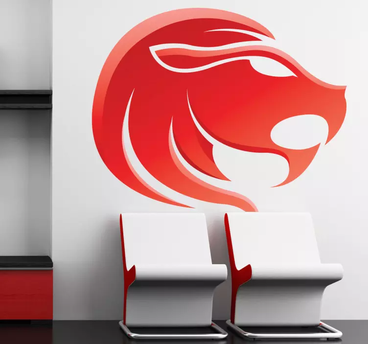 Autocolant cu perete de leo zodiac - TenStickers