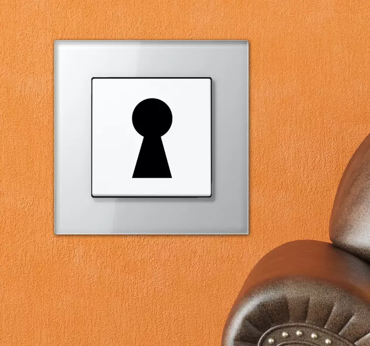 Autocolant de blocare întrerupător luminos - TenStickers