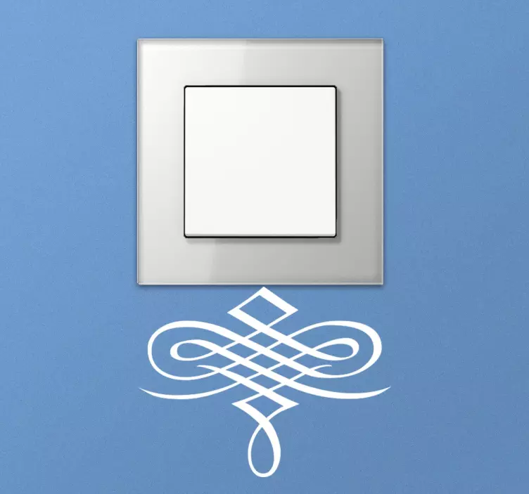 Autocolant de caligrafie ornamental caligrafic - TenStickers