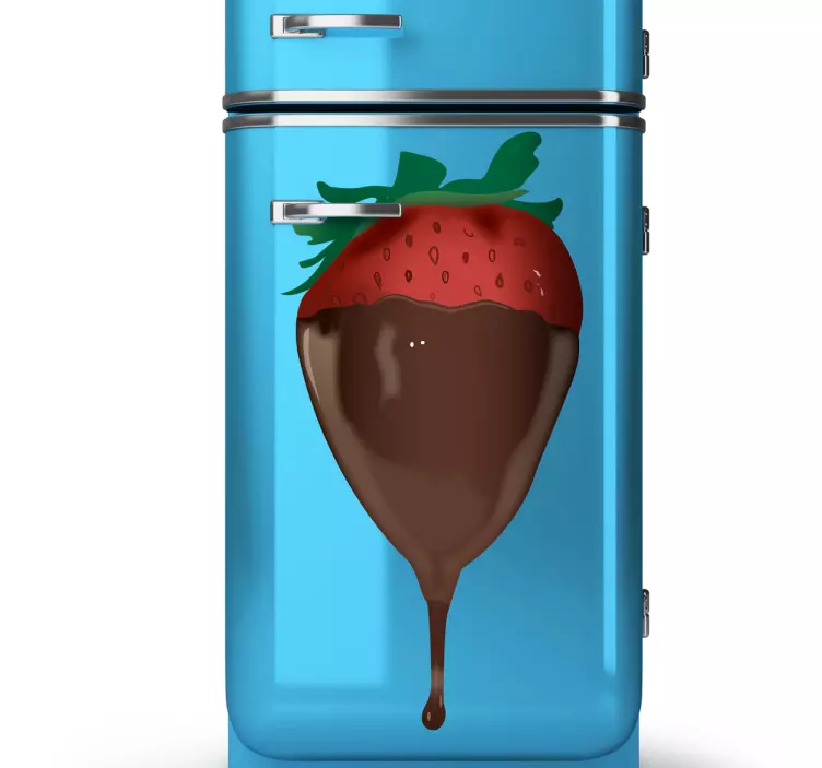 Autocolant de căpșuni și ciocolată - TenStickers