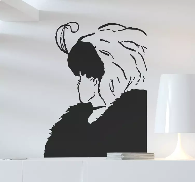 Autocolant de perete bătrân sau tânăr - TenStickers