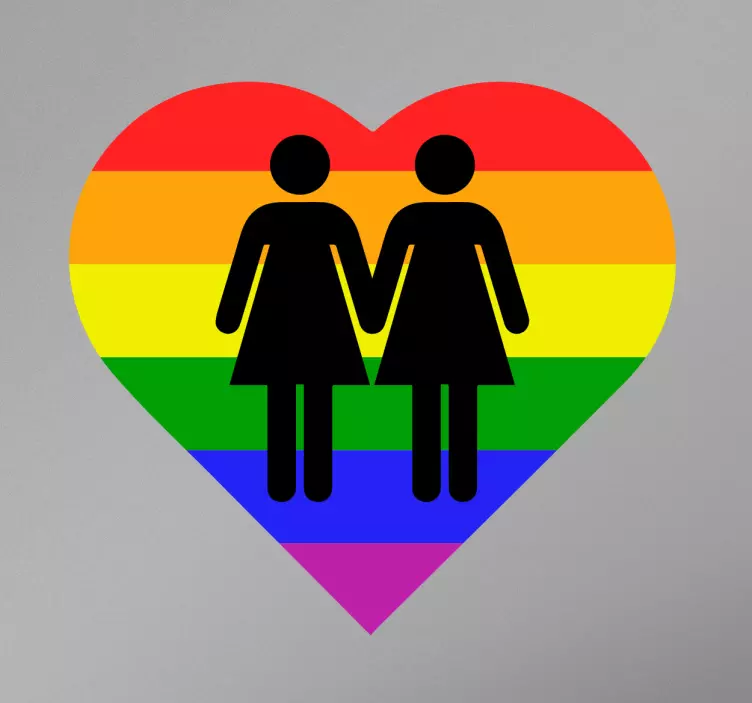 Autocolant de perete gay - TenStickers