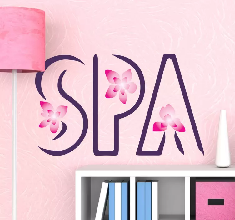 Autocolant de perete logo iasomie spa - TenStickers