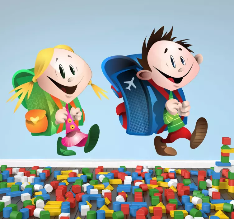 Autocolant de perete pentru studenți tineri - TenStickers