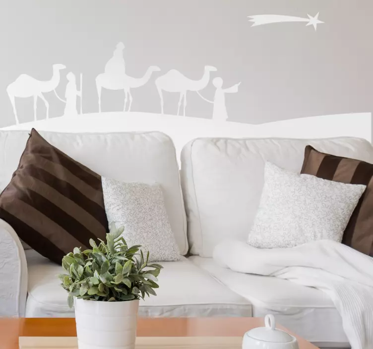 Autocolant de perete pentru trei regi - TenStickers