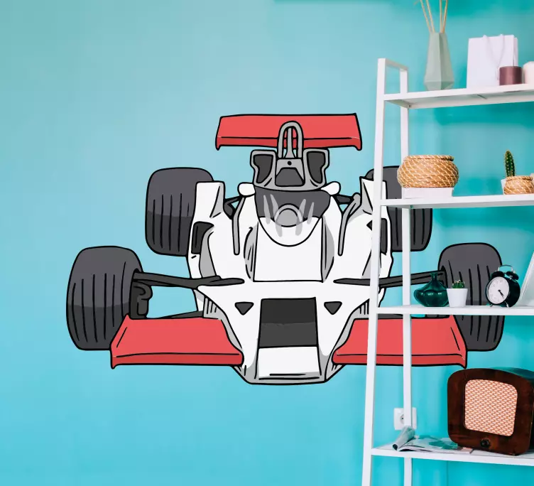 Autocolant vintage silverstone marlboro - TenStickers