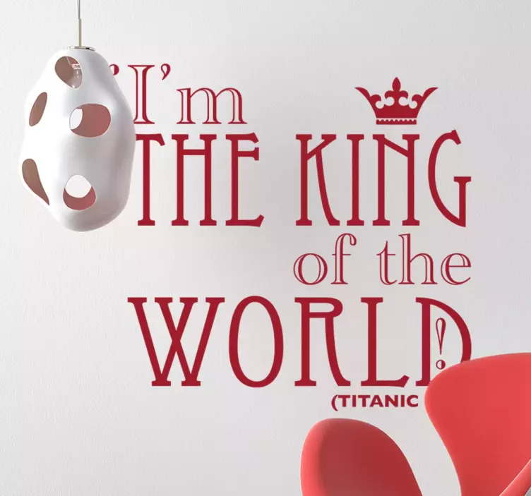 Autocolant de perete titanic - TenStickers