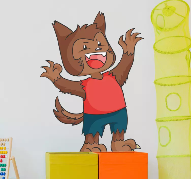 Autocolant de perete vârcolac - TenStickers