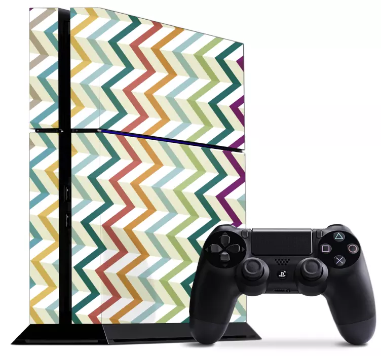 Autocolant de piele ps4 colorat - TenStickers
